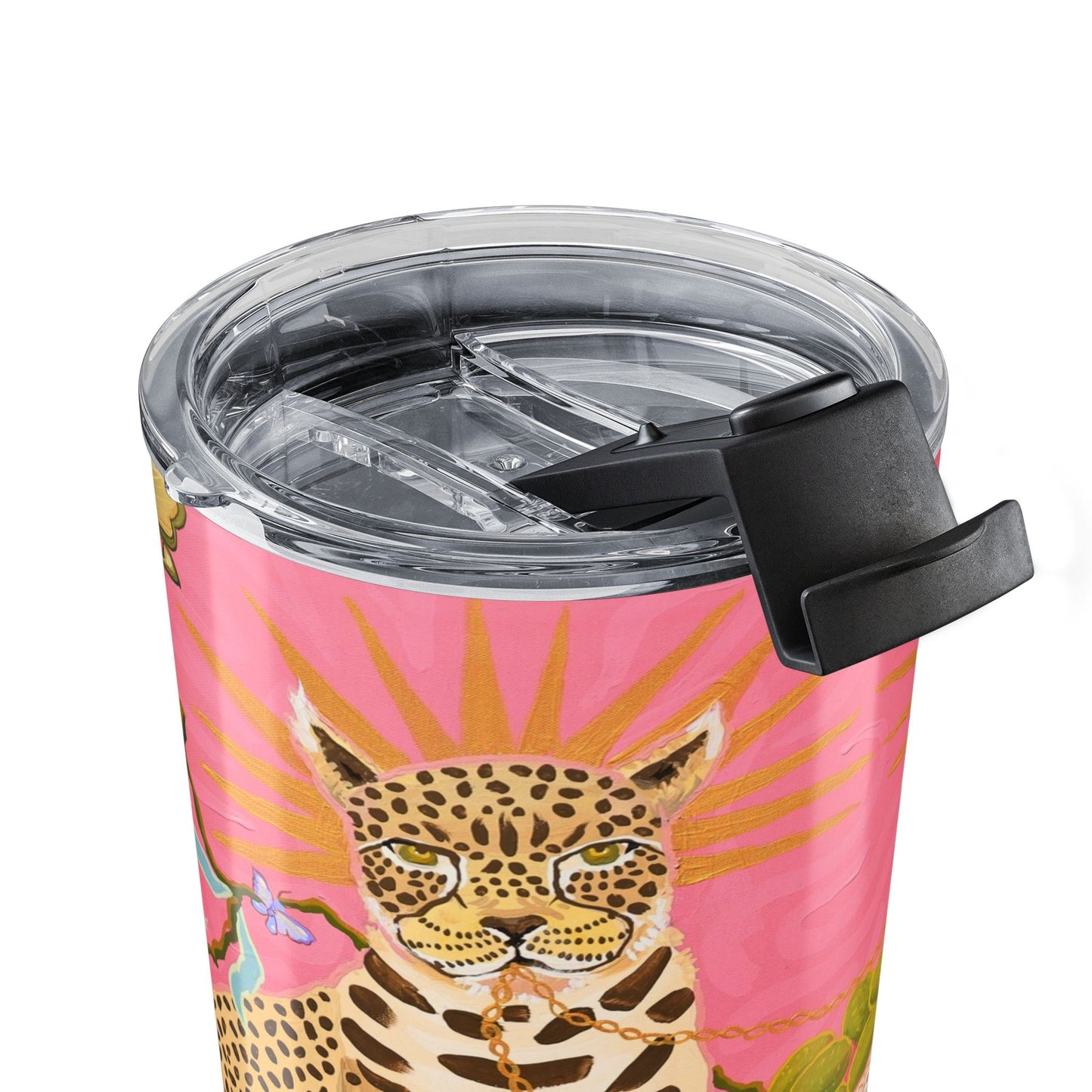 Tumbler 20oz - Leopards, Limes Radiance