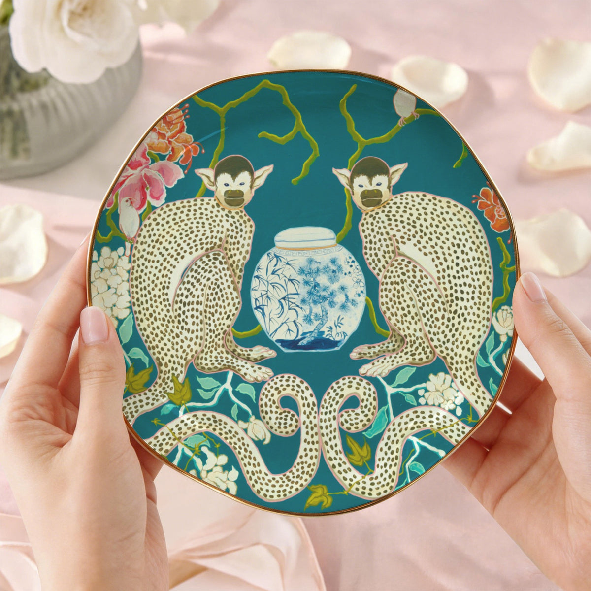 MOT 67 Wavy Round Jewelry Dish