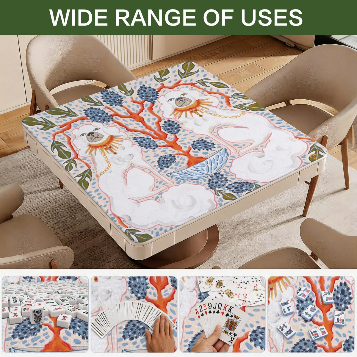 Mahjong Table Mat 33" x 33"