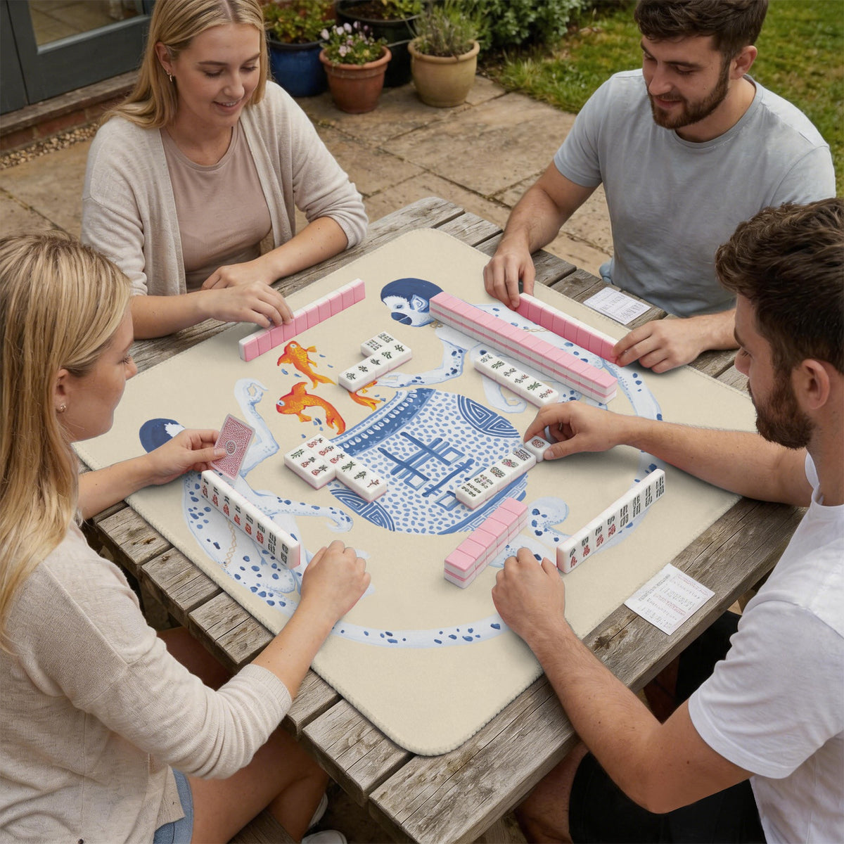 Mahjong Table Mat 33" x 33"
