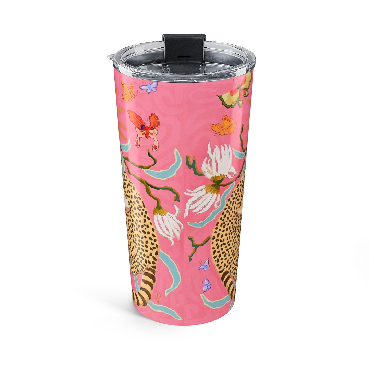 Tumbler 20oz - Leopards, Limes Radiance