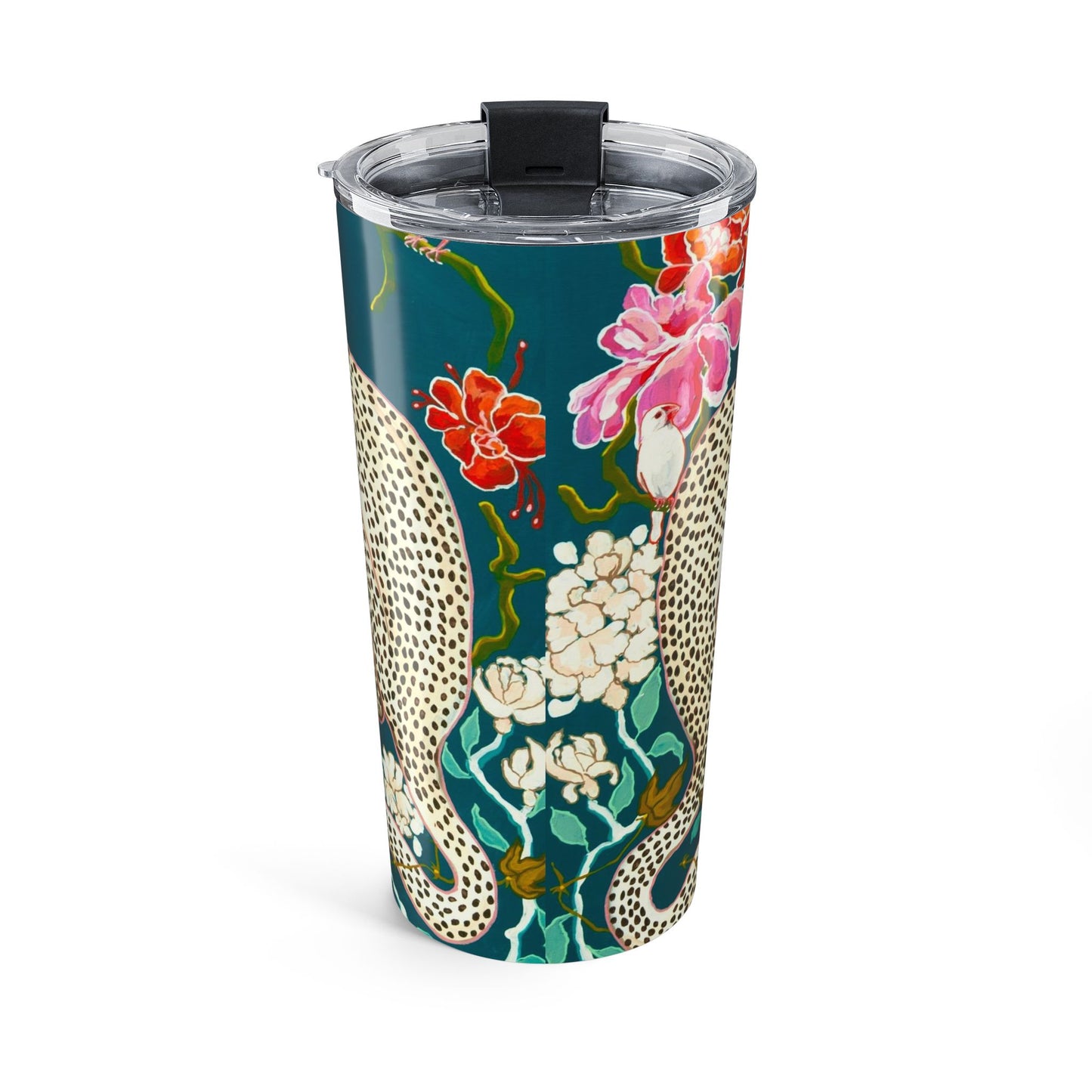 Tumbler 20oz - Monkeys on Teal