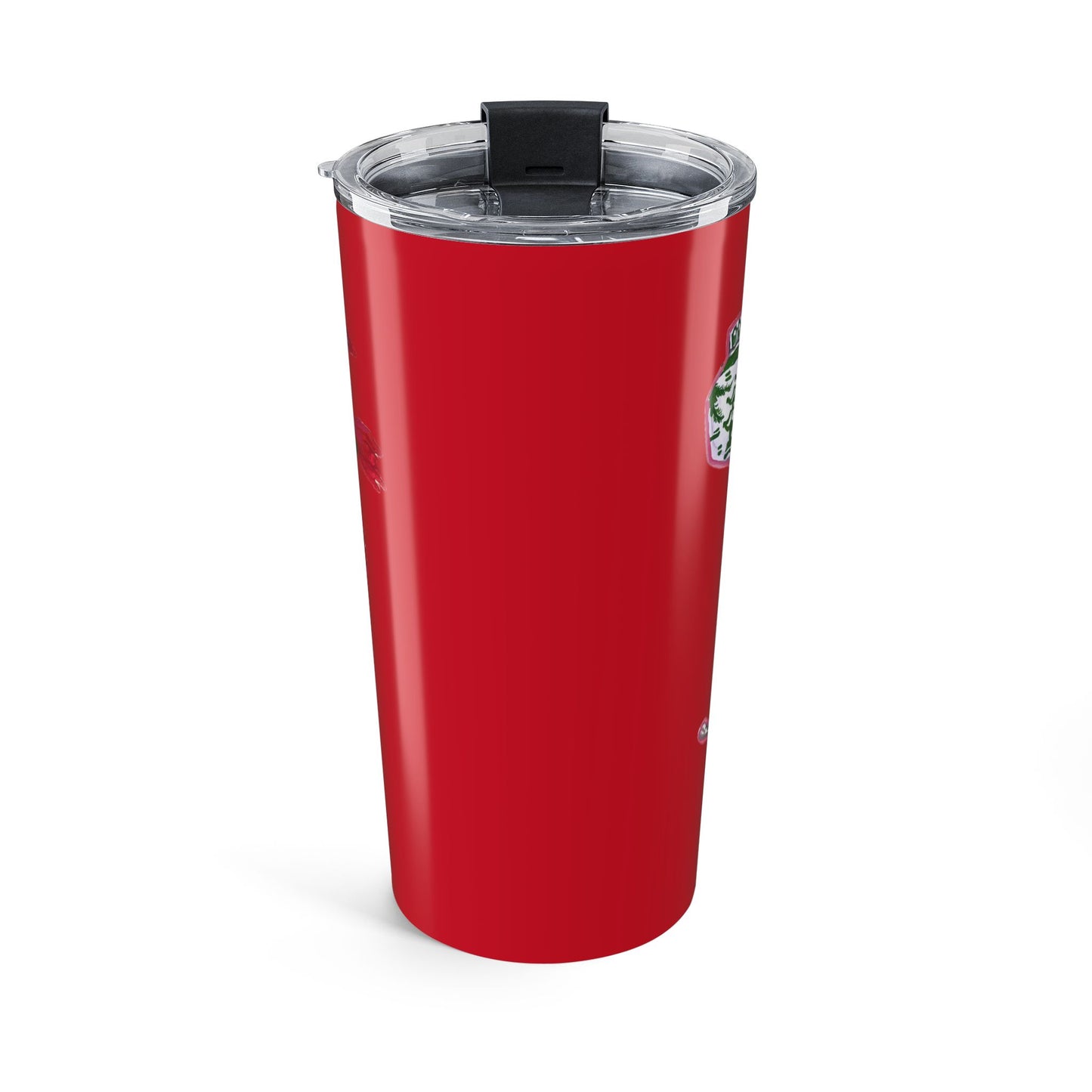 Tumbler 20oz-HOLIDAY MONKEY Red