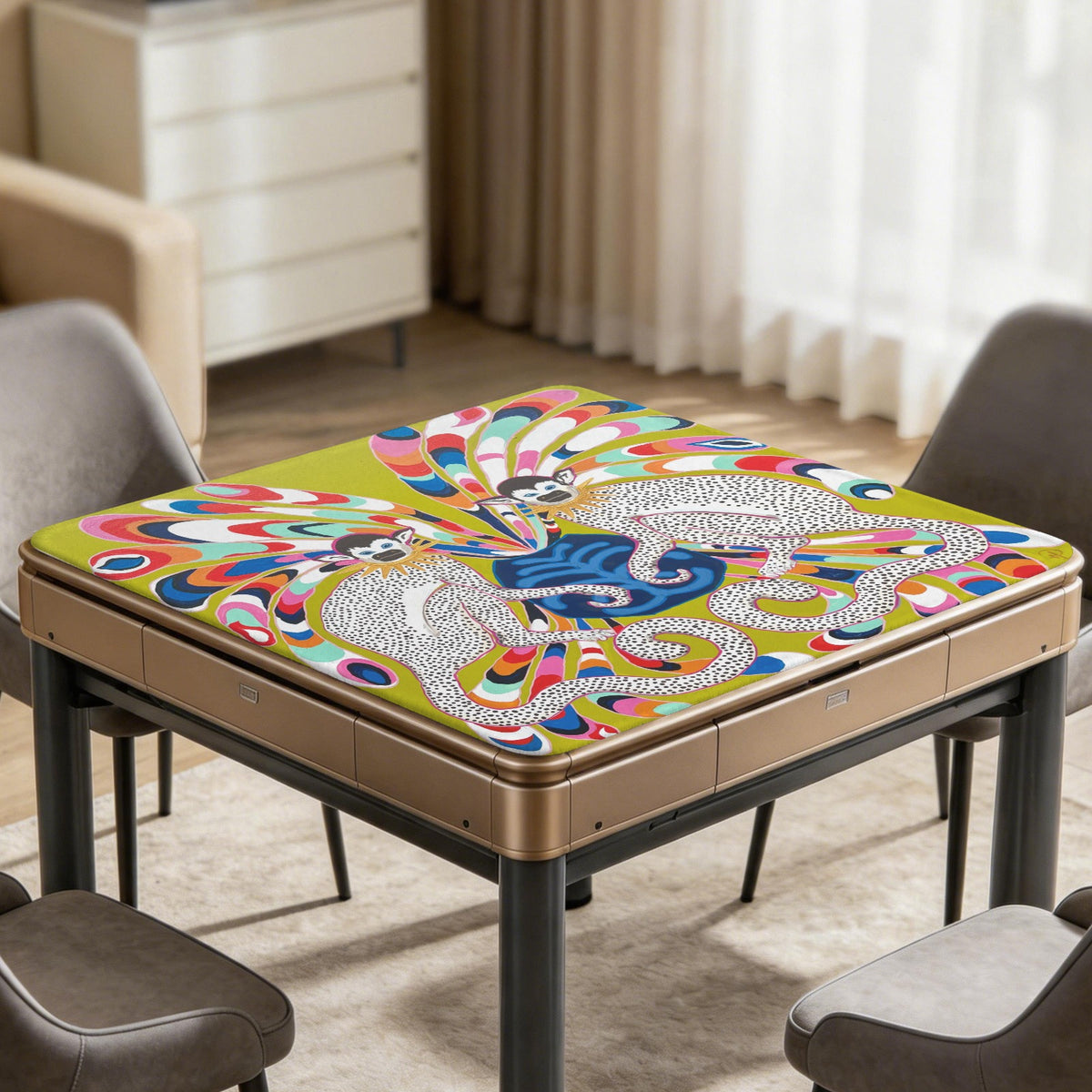 Mahjong Table Mat 33" x 33"