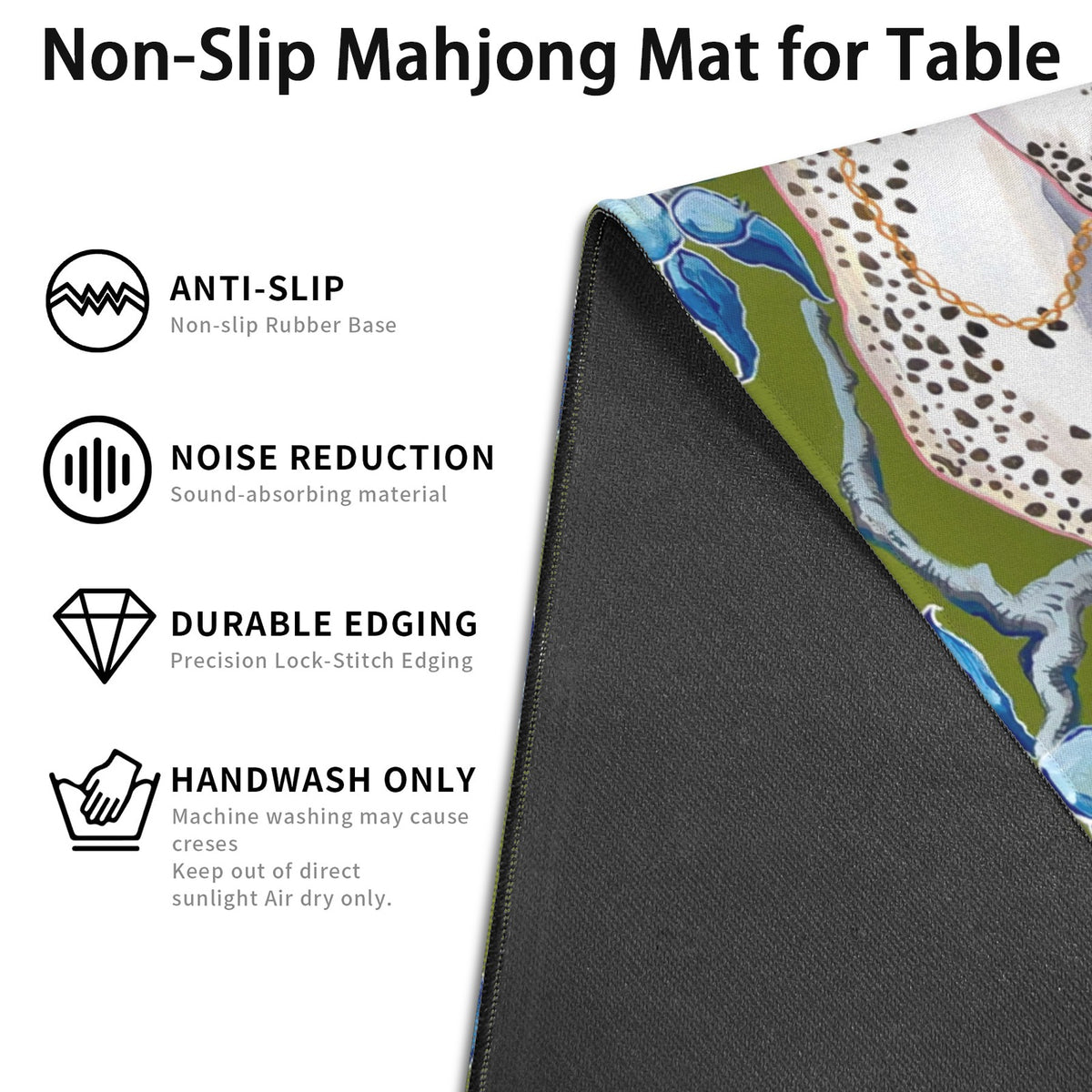 Mahjong Mat 33" x 33"