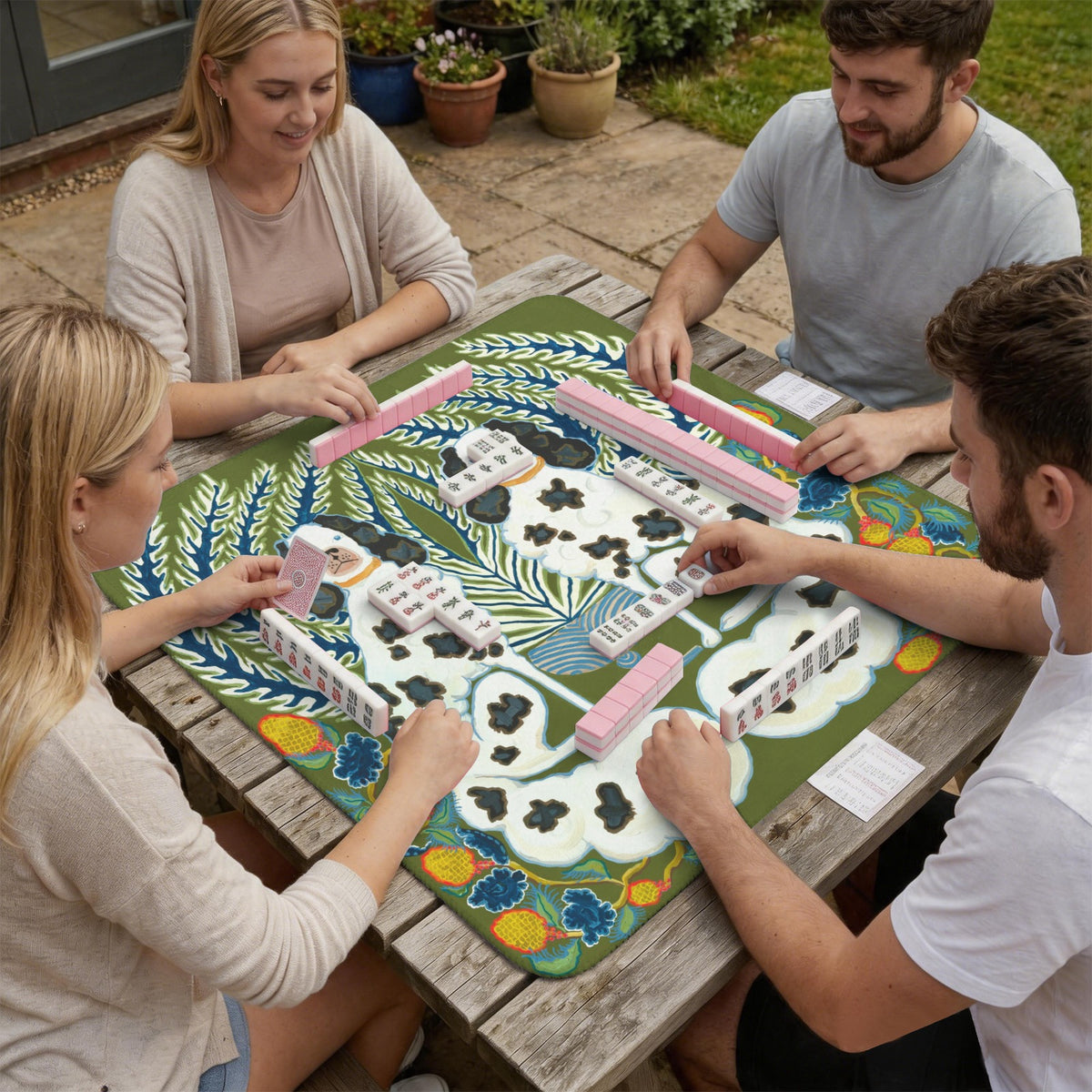 Mahjong Table Mat 33" x 33"