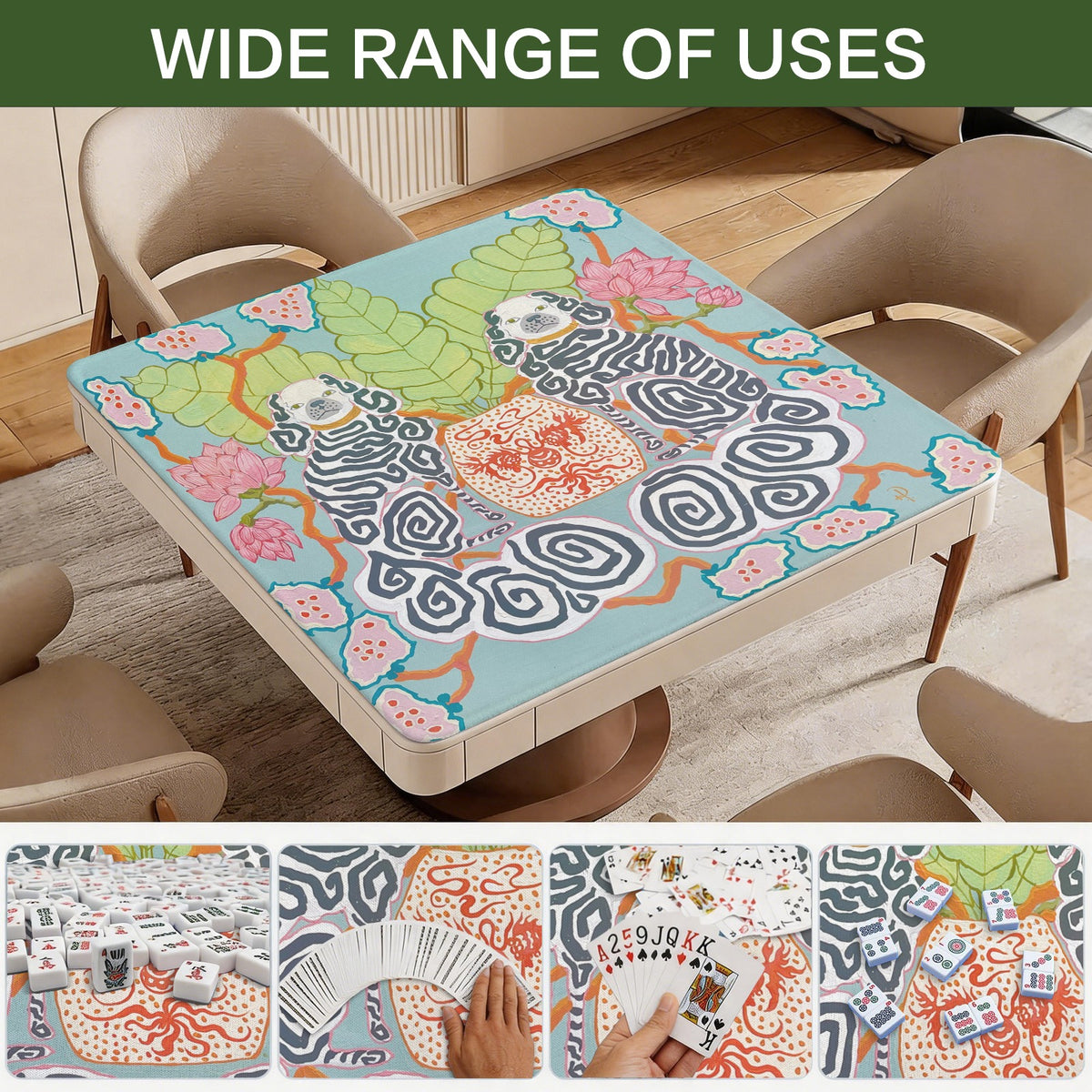 Mahjong Table Mat 33" x 33"