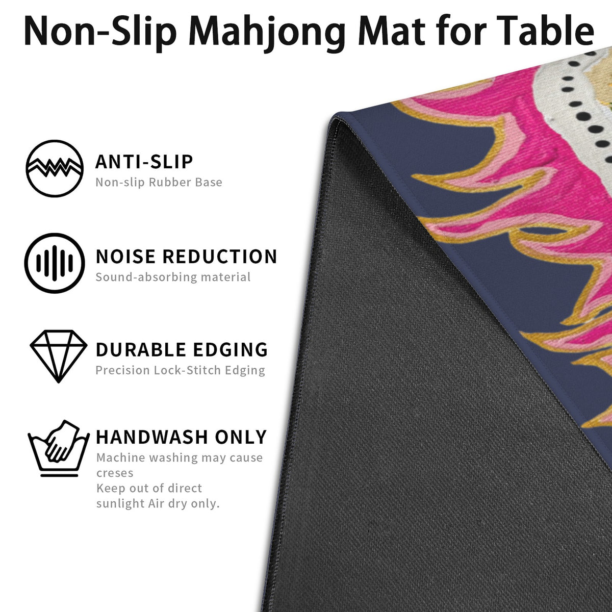 Mahjong Mat 33" x 33"