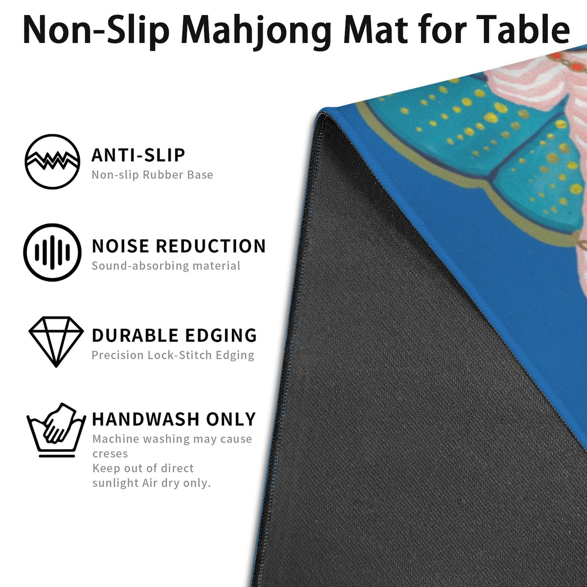 Mahjong Table Mat 33" x 33"