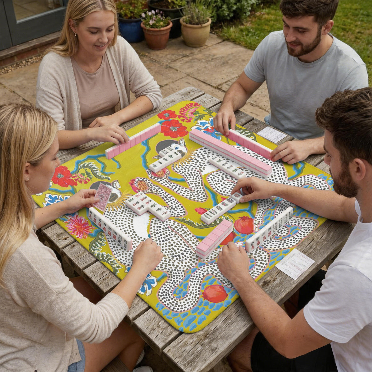 Mahjong Table Mat 33" x 33"