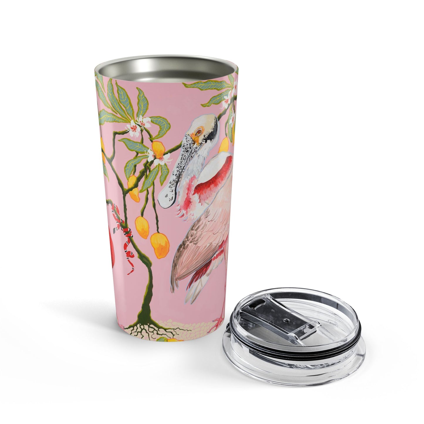 Tumbler 20oz - Old Florida Spoonbills
