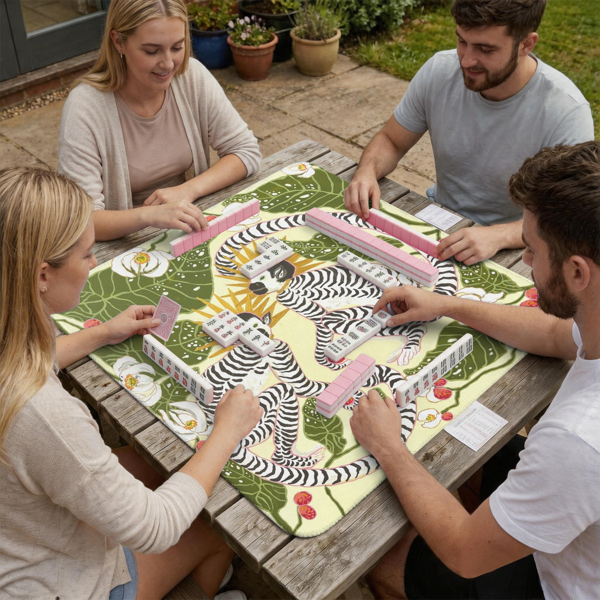 Mahjong Table Mat 33" x 33"