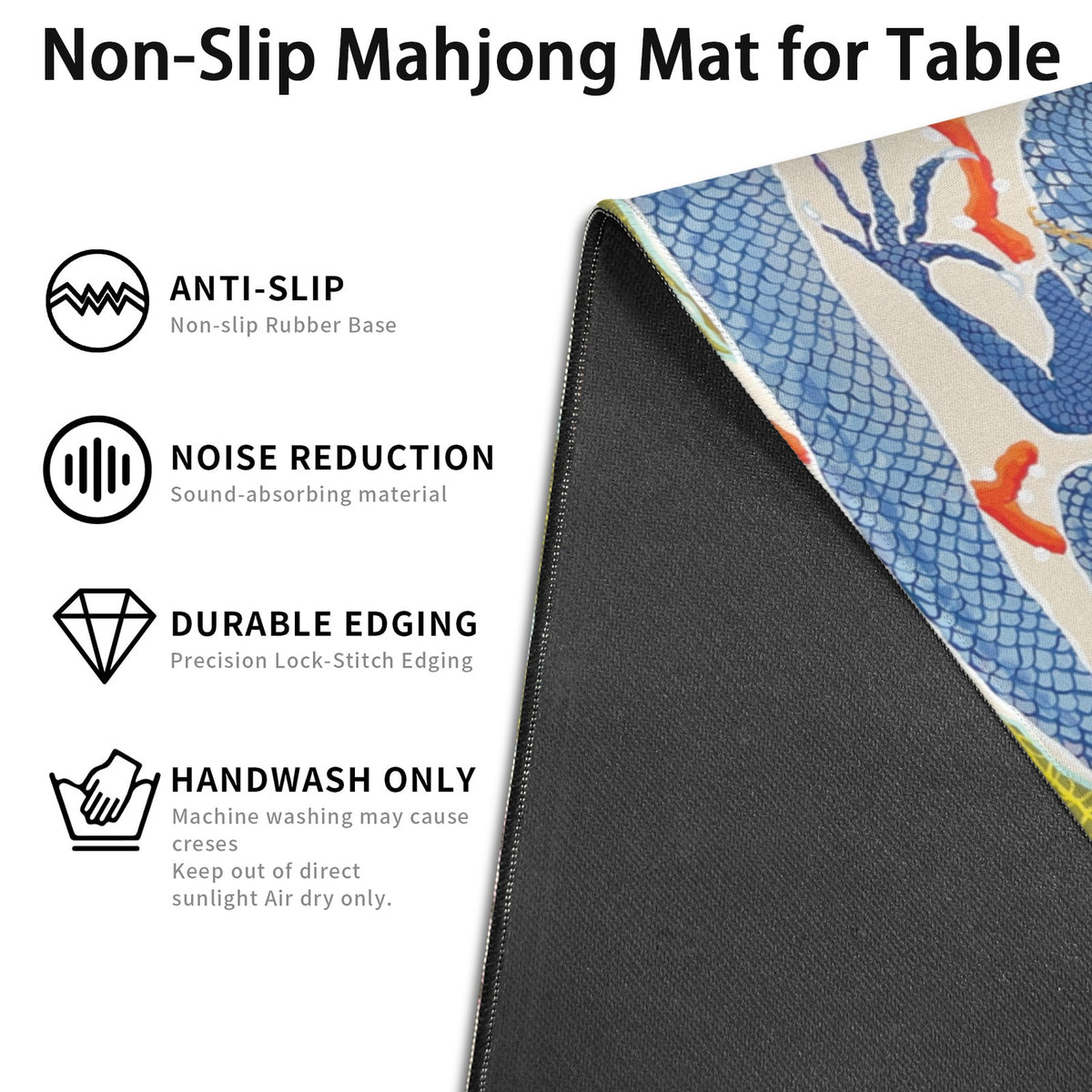 Mahjong Table Mat 33" x 33"