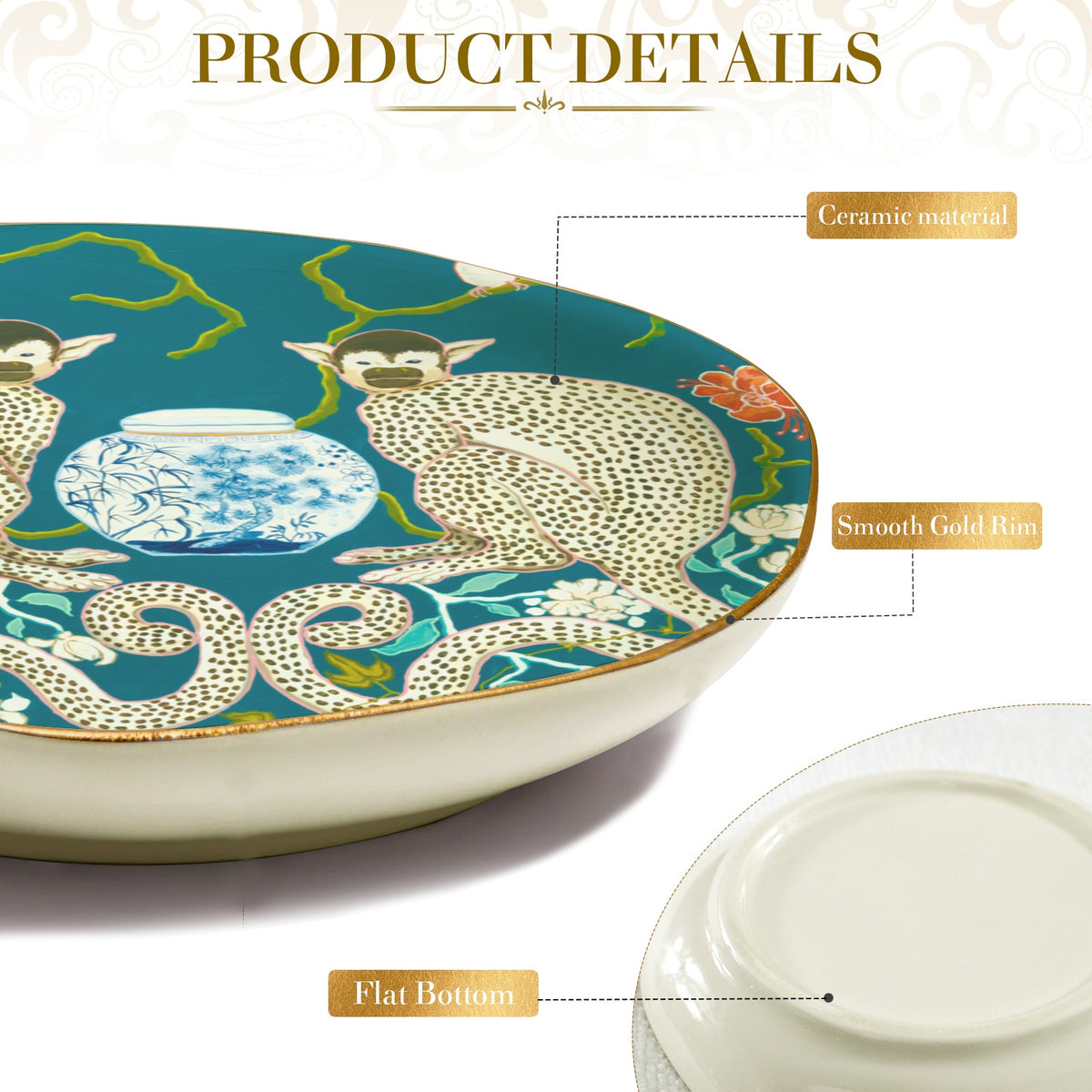 MOT 67 Wavy Round Jewelry Dish