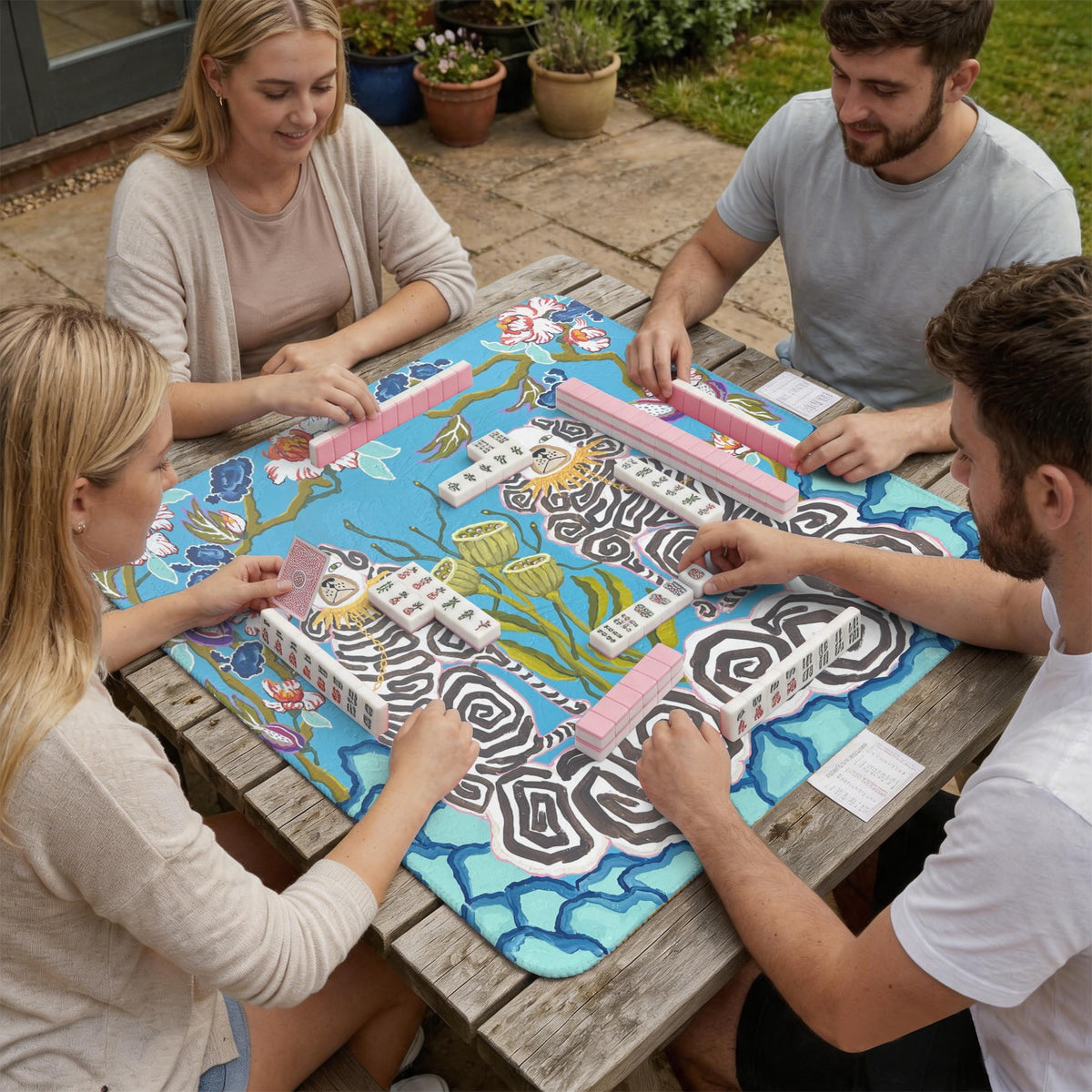 Mahjong Table Mat 33" x 33"