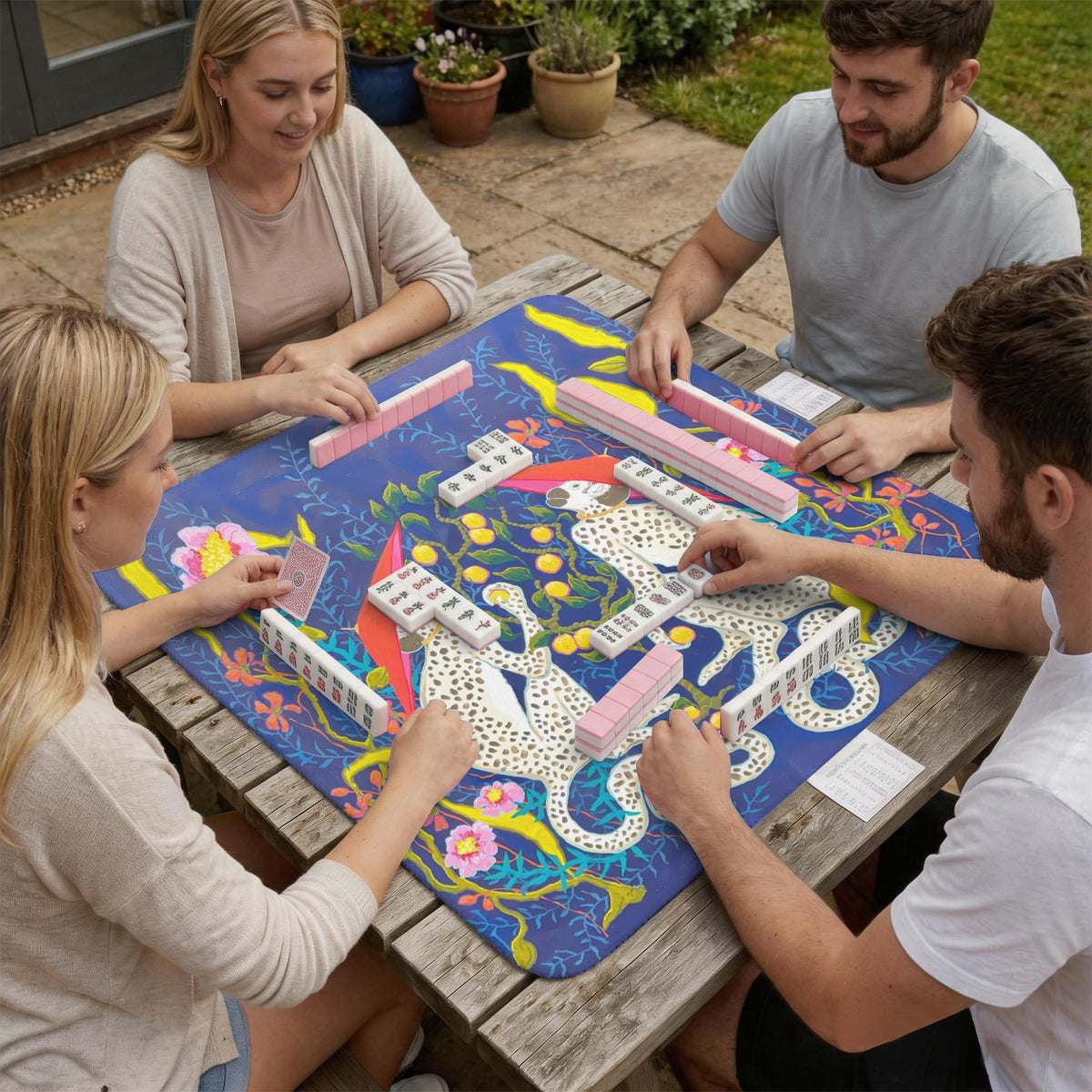 Mahjong Table Mat 33" x 33"