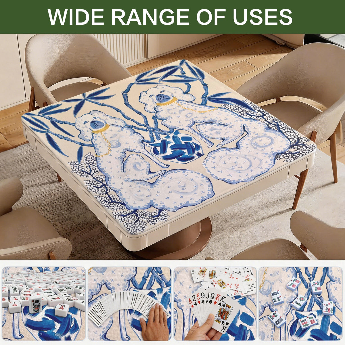 Mahjong Table Mat 33" x 33"