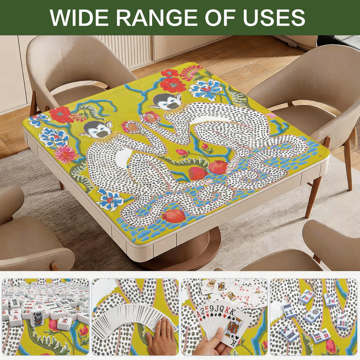 Mahjong Table Mat 33" x 33"