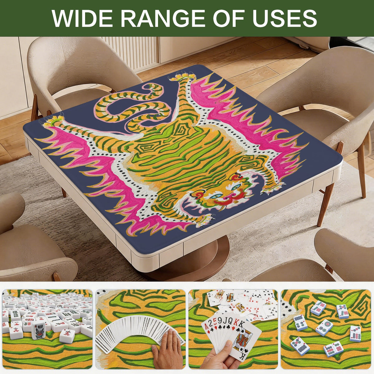 Mahjong Mat 33" x 33"
