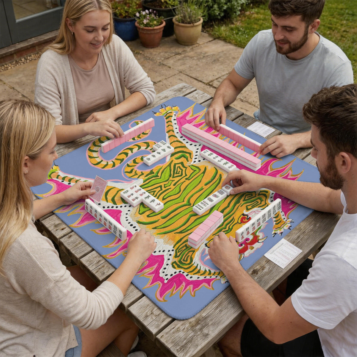 Mahjong Table Mat 33" x 33"
