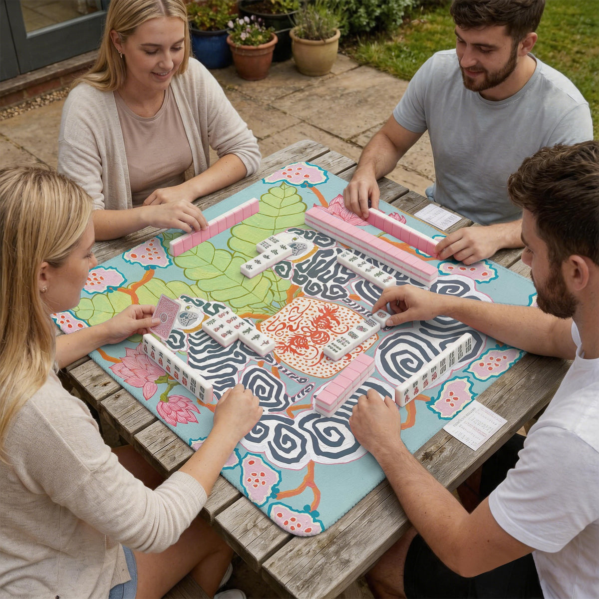 Mahjong Table Mat 33" x 33"