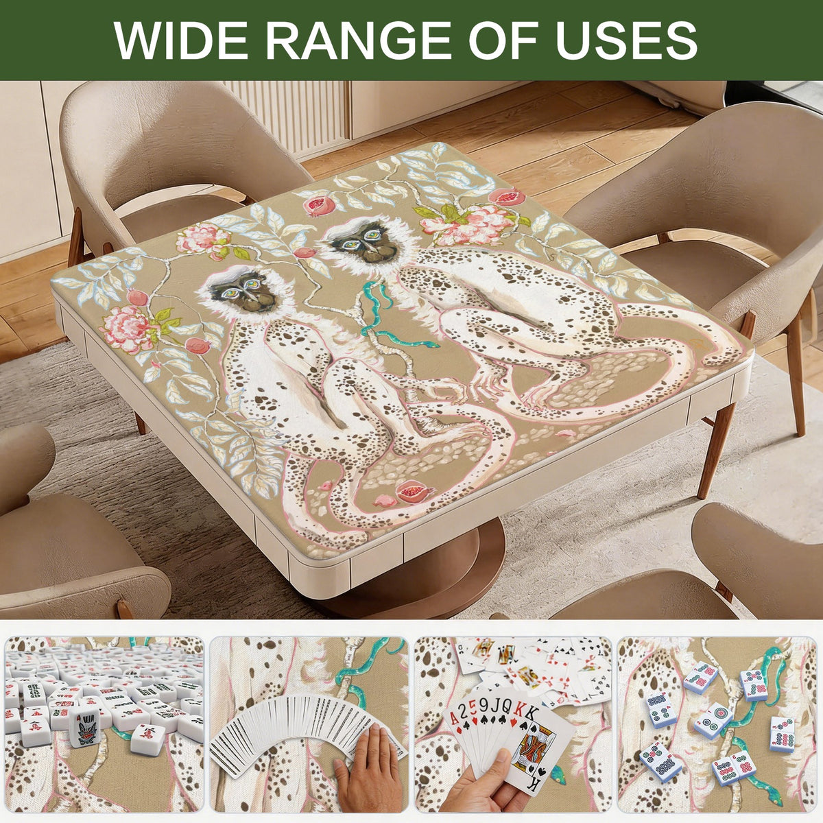 Mahjong Mat 33" x 33"