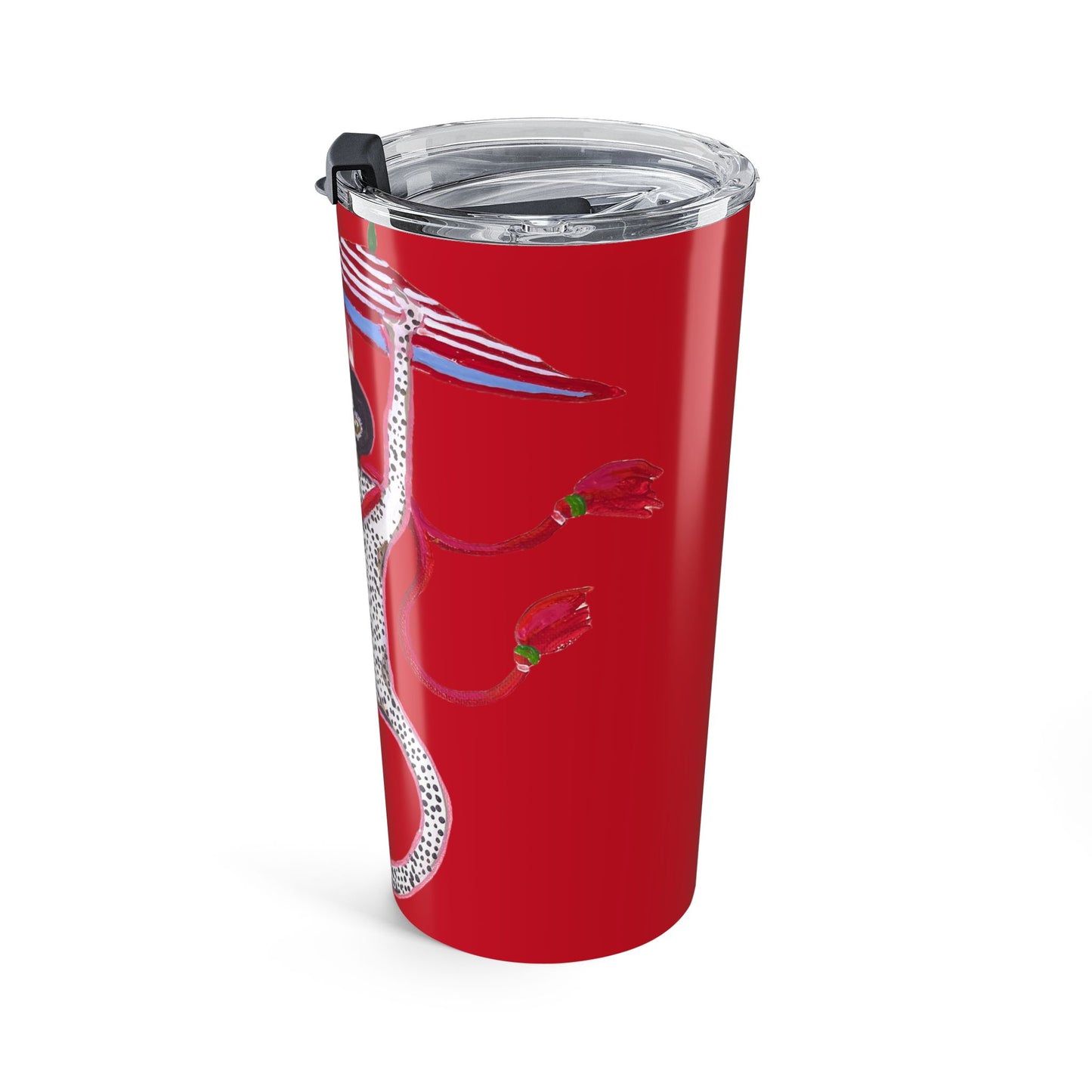 Tumbler 20oz-HOLIDAY MONKEY Red