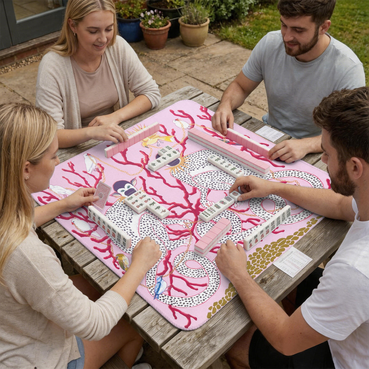 Mahjong Table Mat 33" x 33"