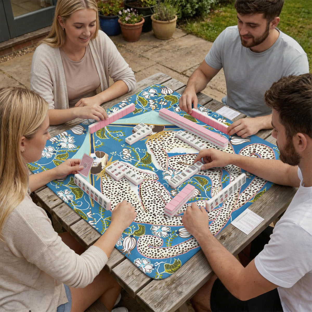 Mahjong Table Mat 33" x 33"