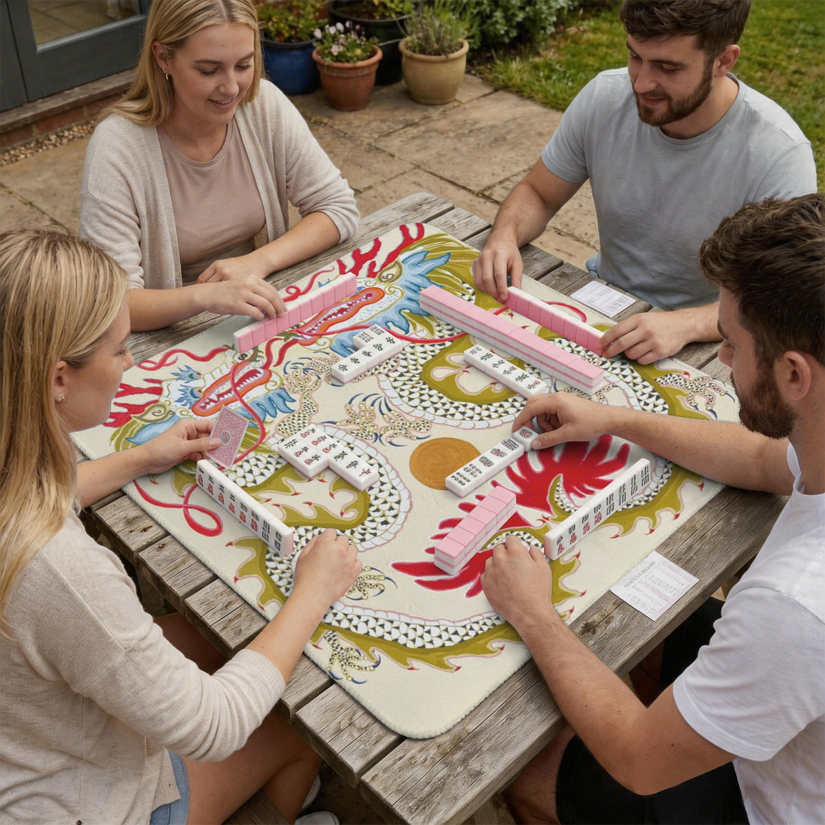 Mahjong Table Mat 33" x 33"
