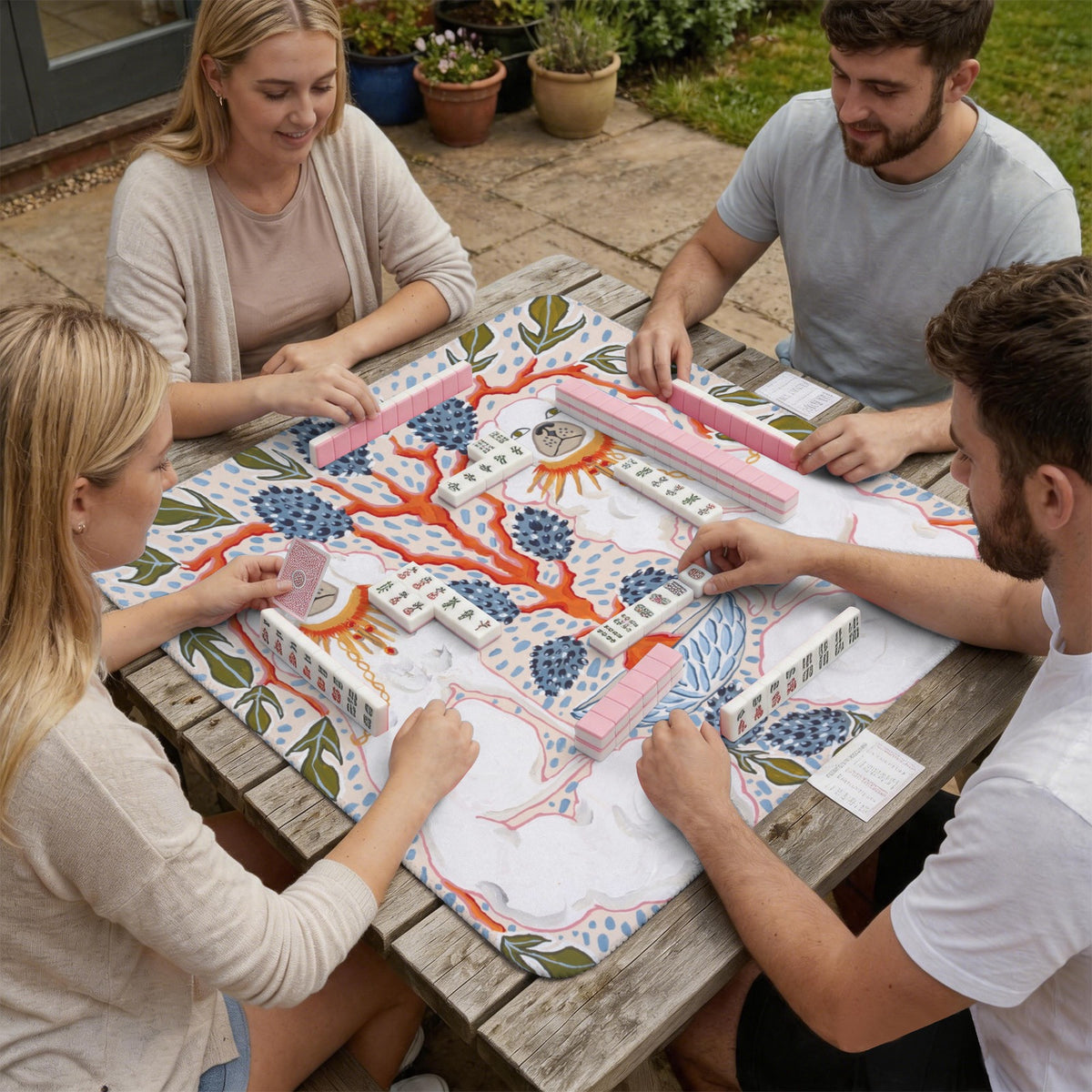 Mahjong Table Mat 33" x 33"
