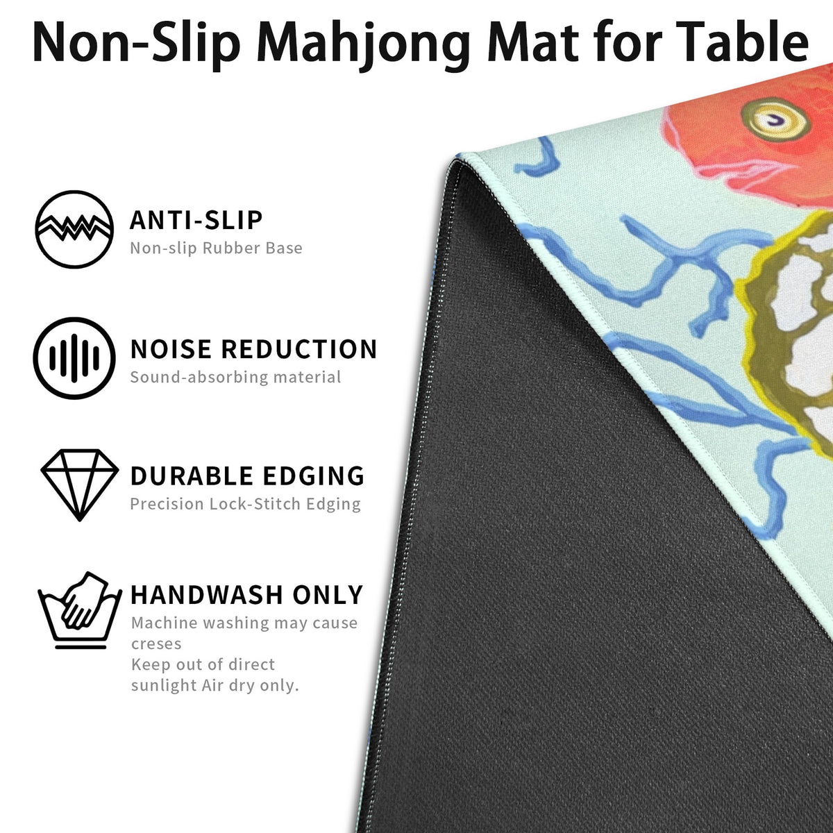 Mahjong Table Mat 33" x 33"