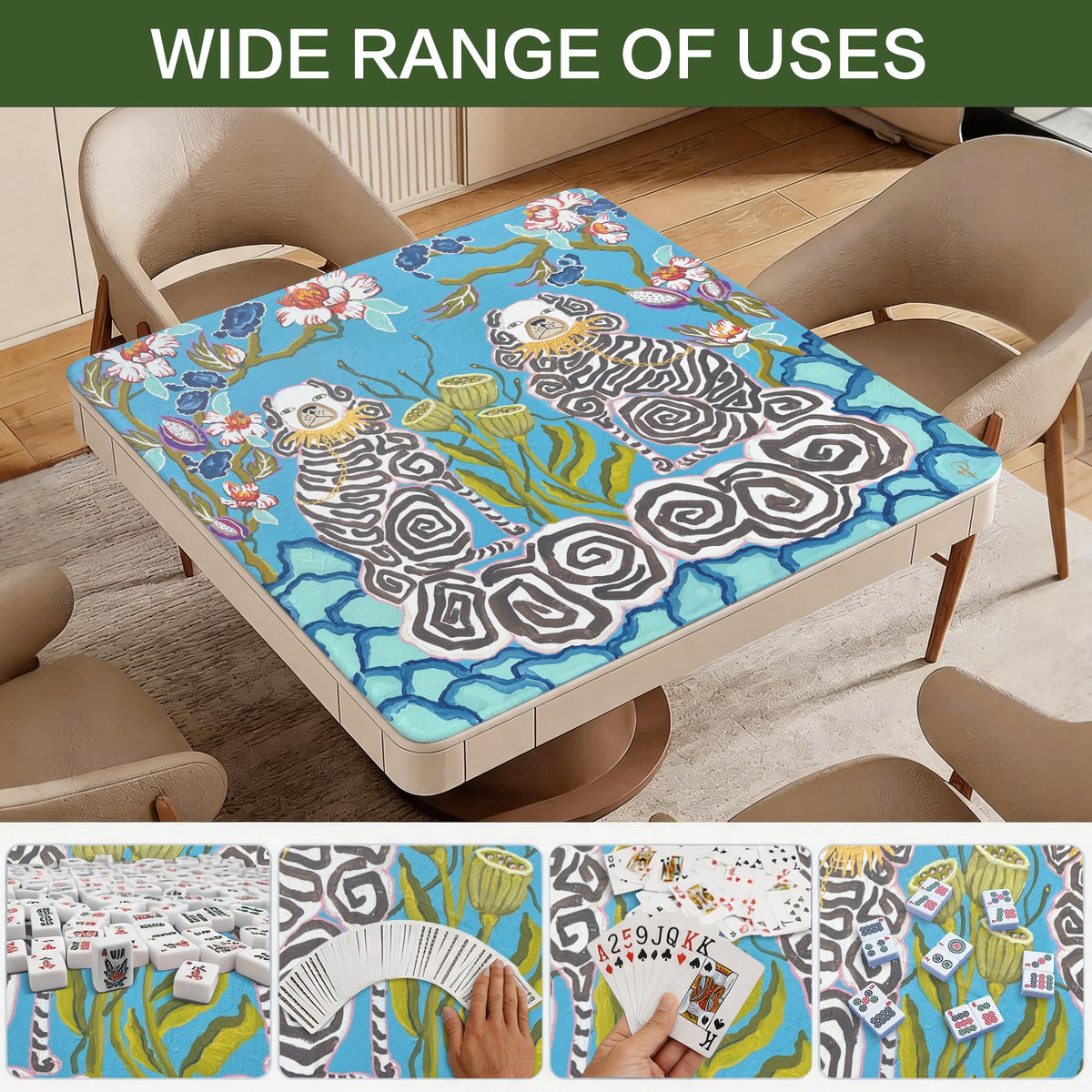 Mahjong Table Mat 33" x 33"