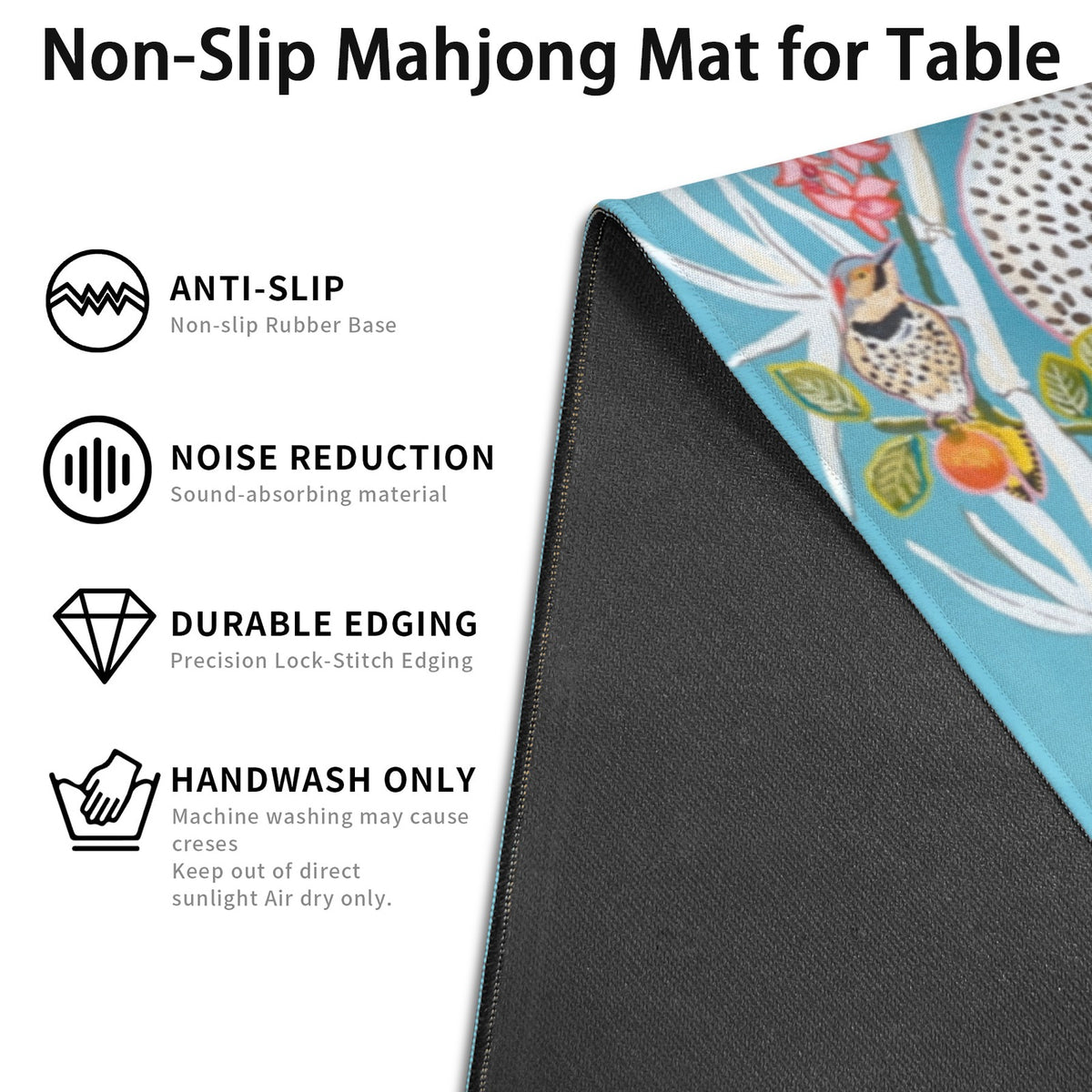 Mahjong Table Mat 33" x 33"