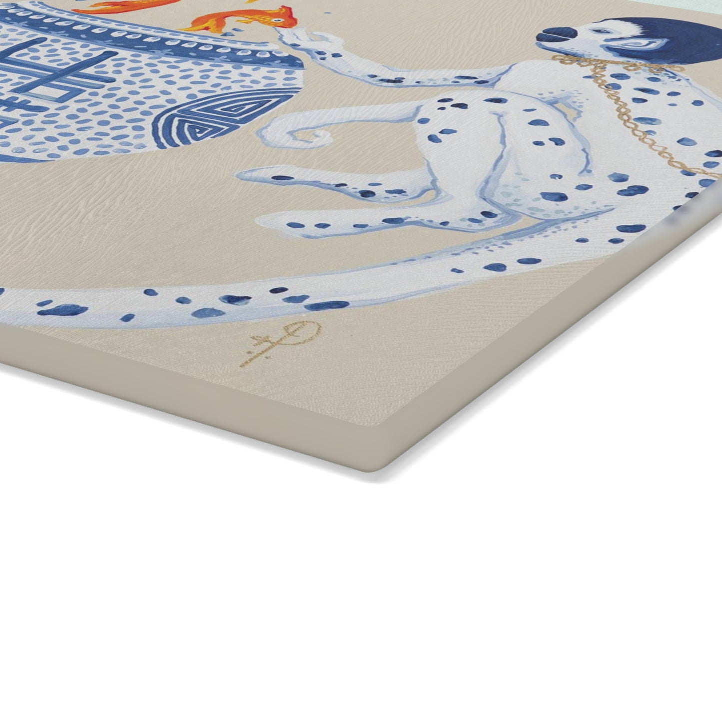 Monkey Business -  Glass Cutting Board