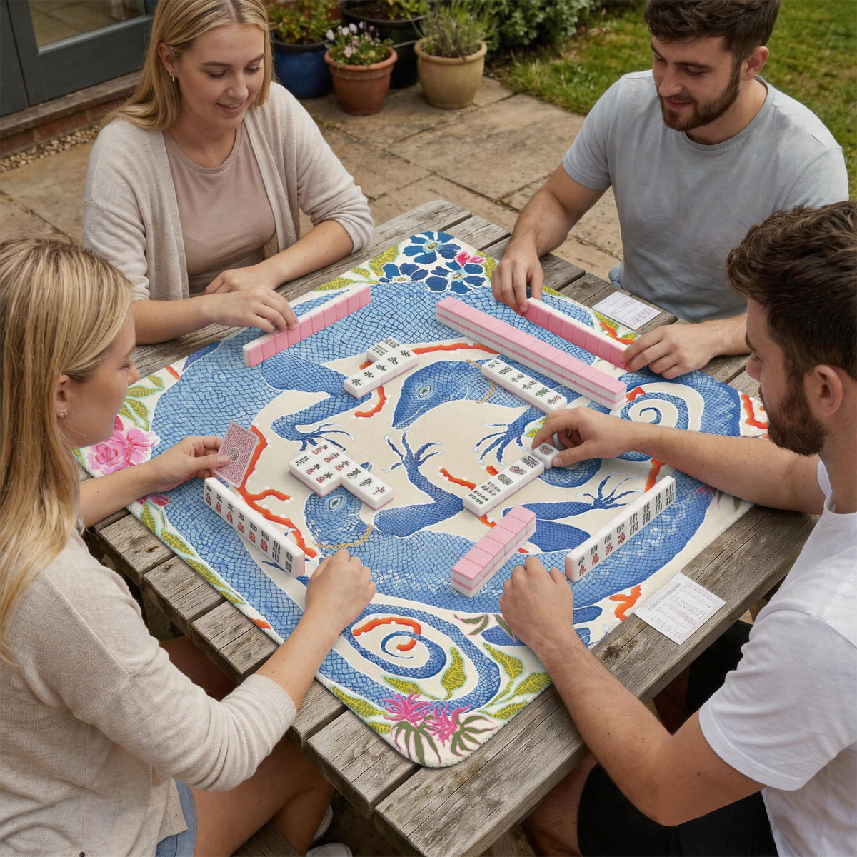 Mahjong Table Mat 33" x 33"