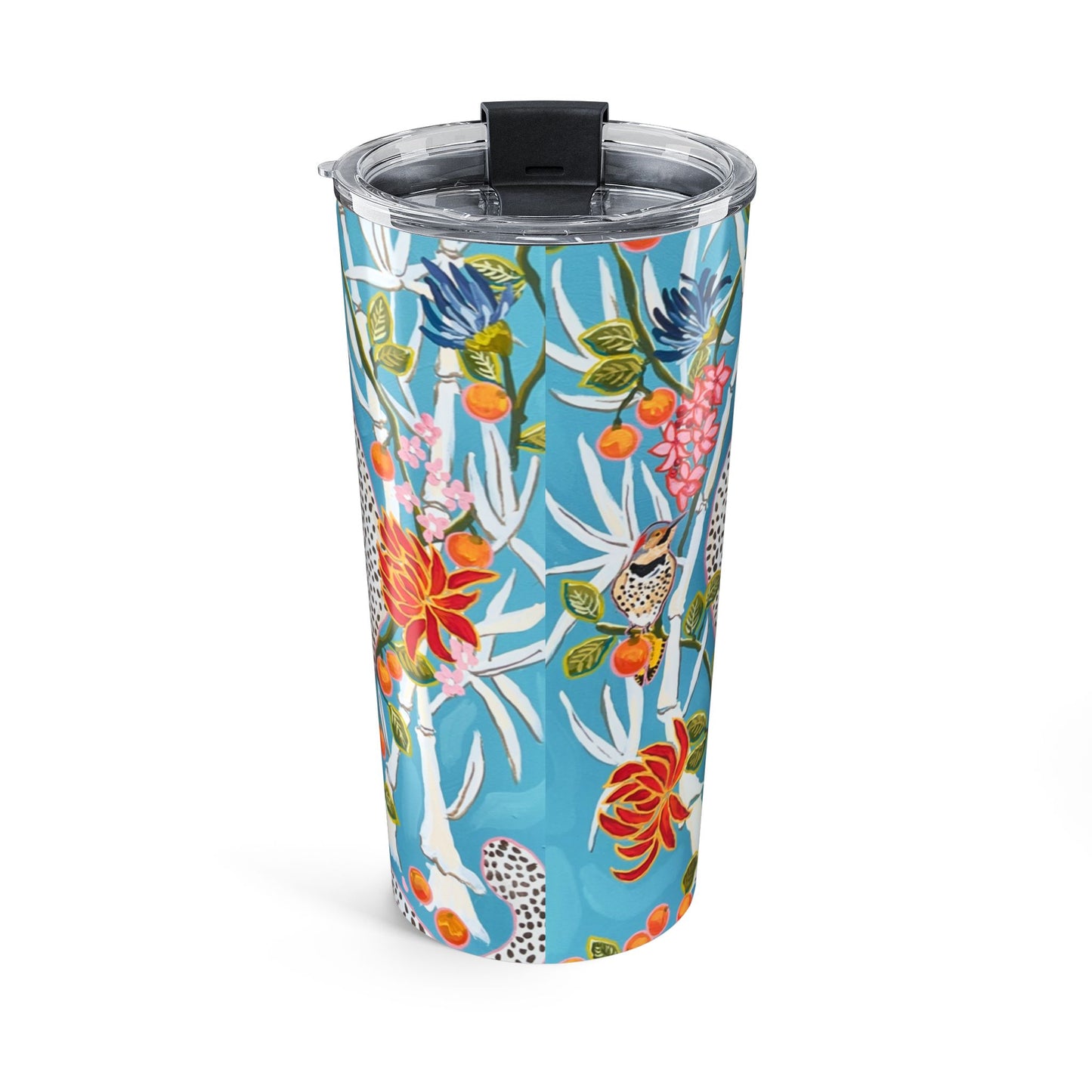 Tumbler 20oz - Monkeys Blue Chinoiserie