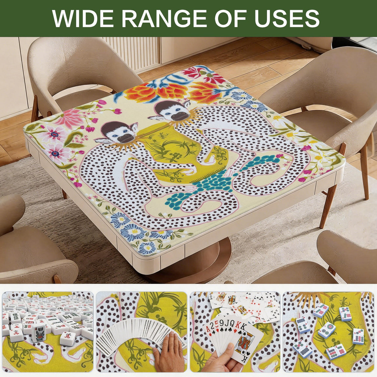 Mahjong Table Mat 33" x 33"