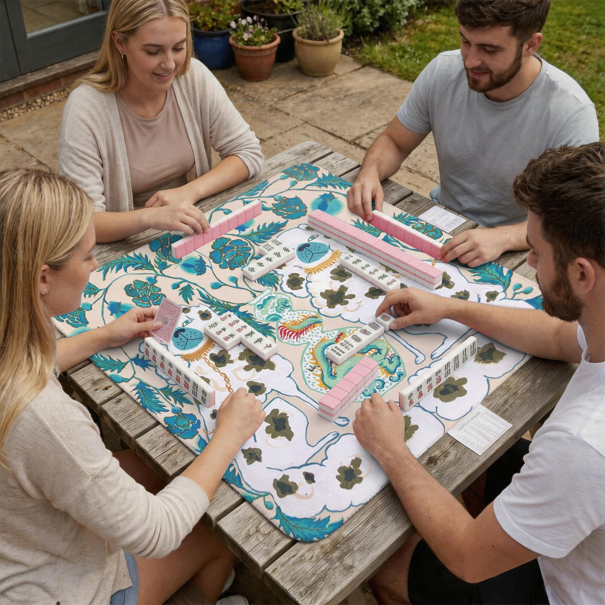 Mahjong Table Mat 33" x 33"