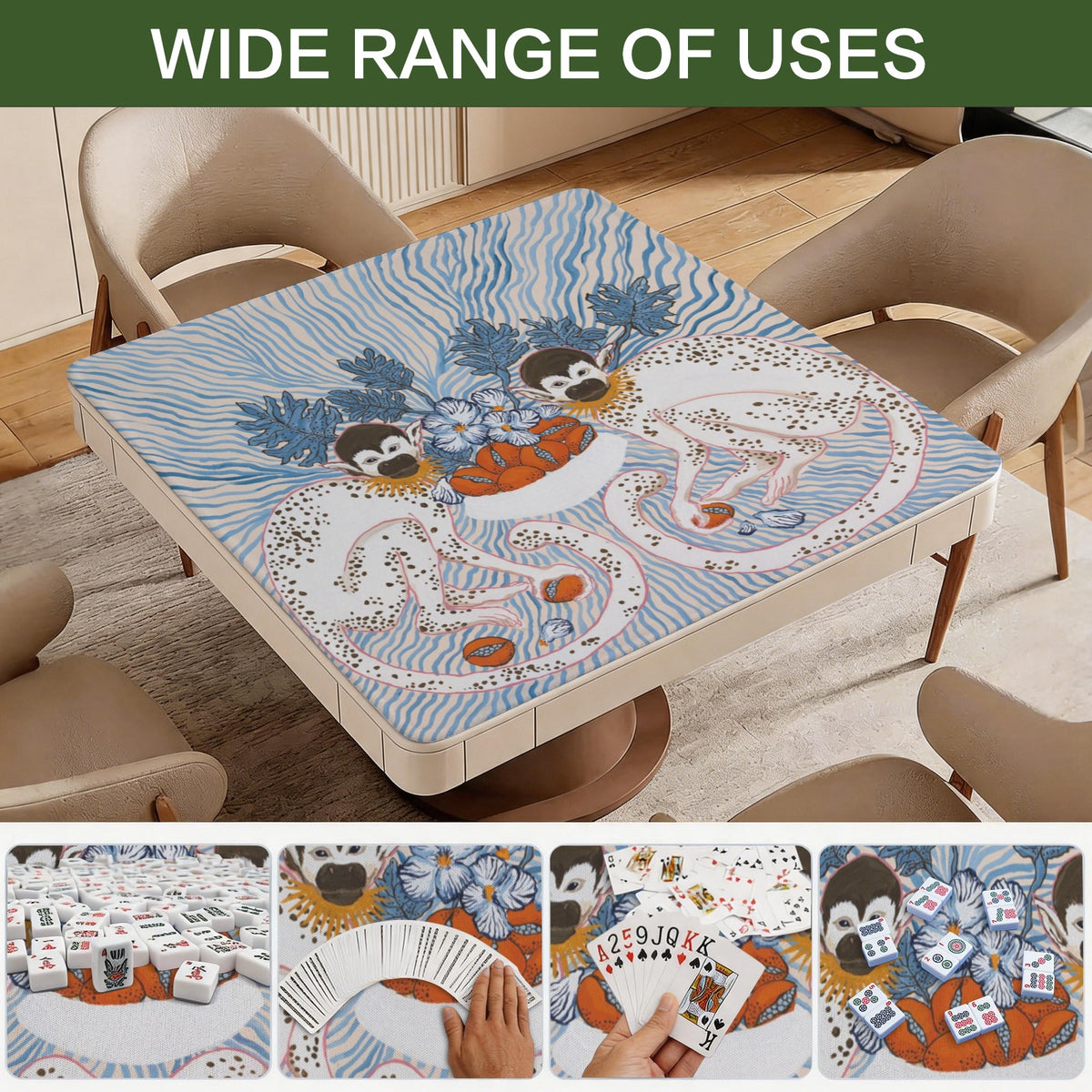 Mahjong Table Mat 33" x 33"