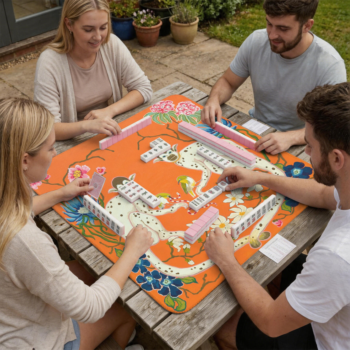 Mahjong Table Mat 33" x 33"