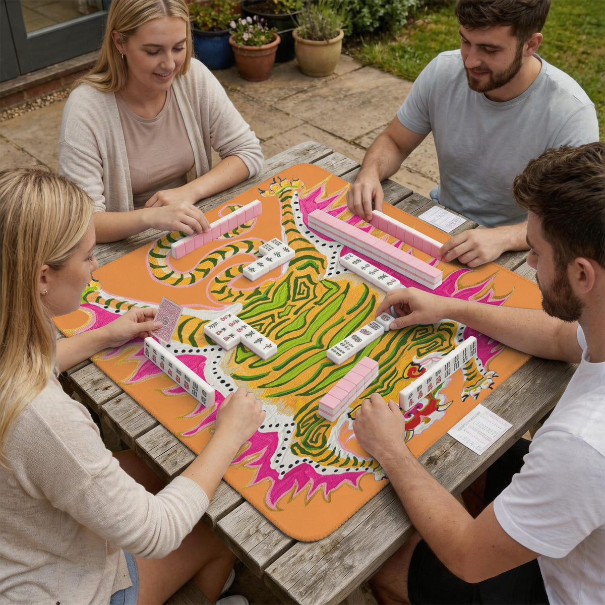 Mahjong Table Mat 33" x 33"