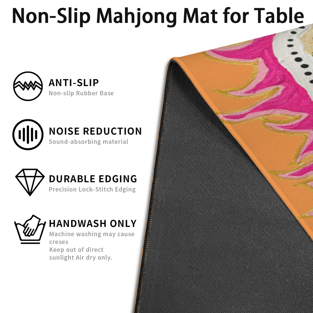 Mahjong Mat 33" x 33"
