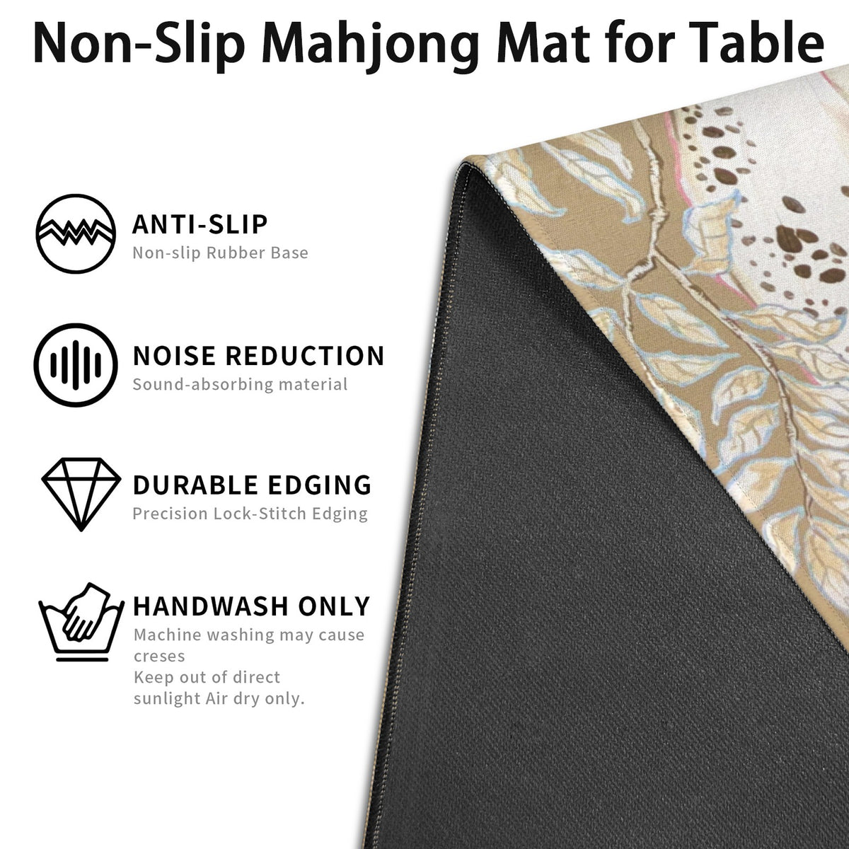 Mahjong Mat 33" x 33"