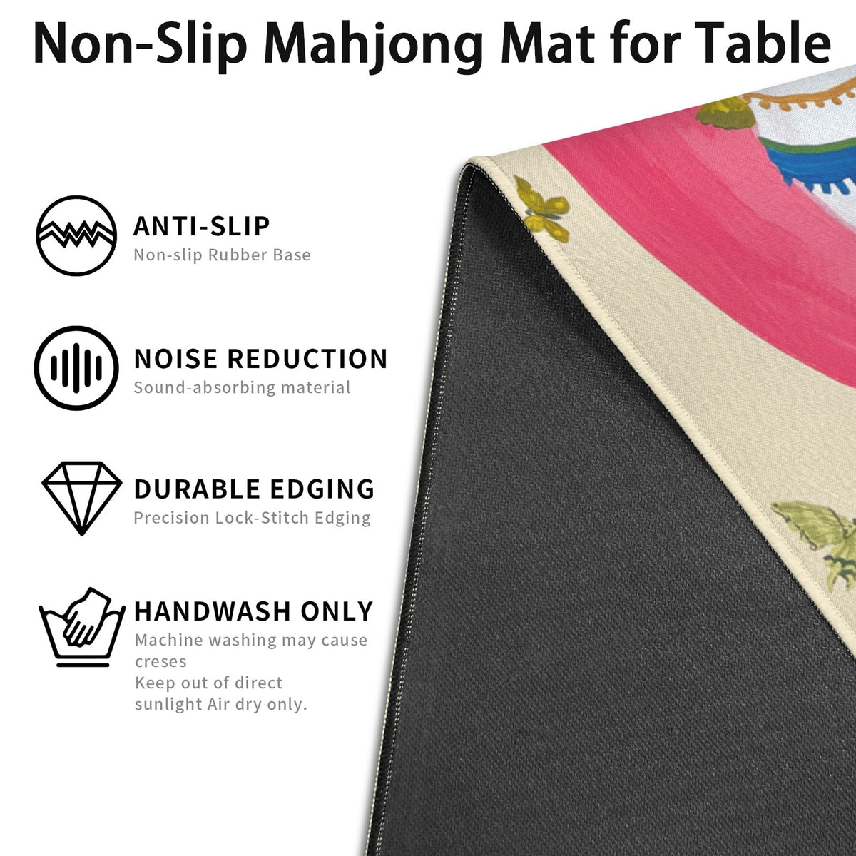 Mahjong Table Mat 33" x 33"