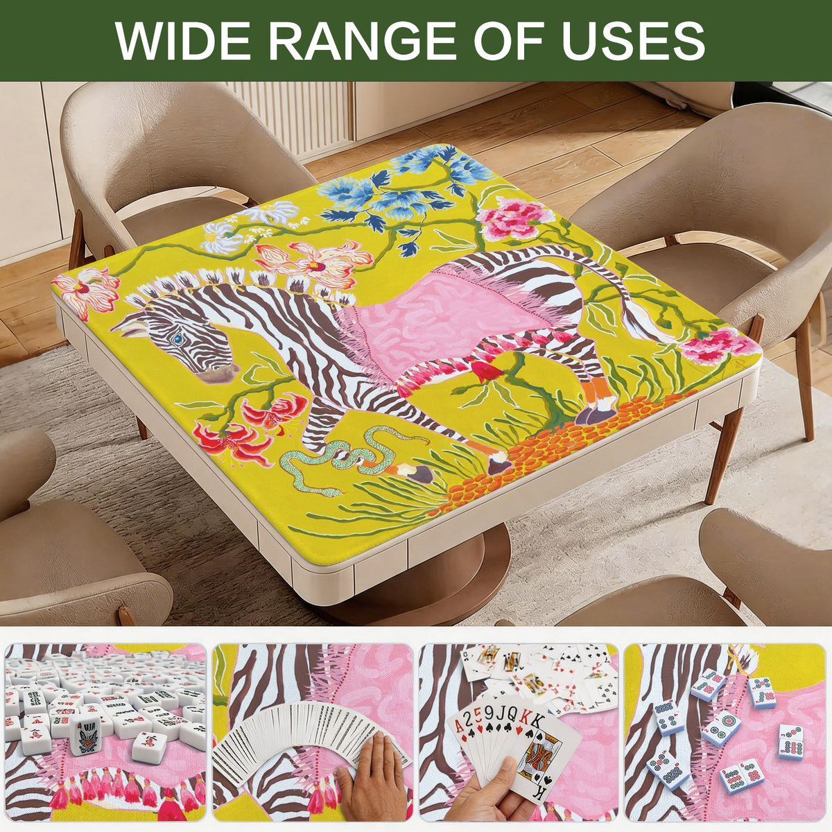 Mahjong Mat 33" x 33"
