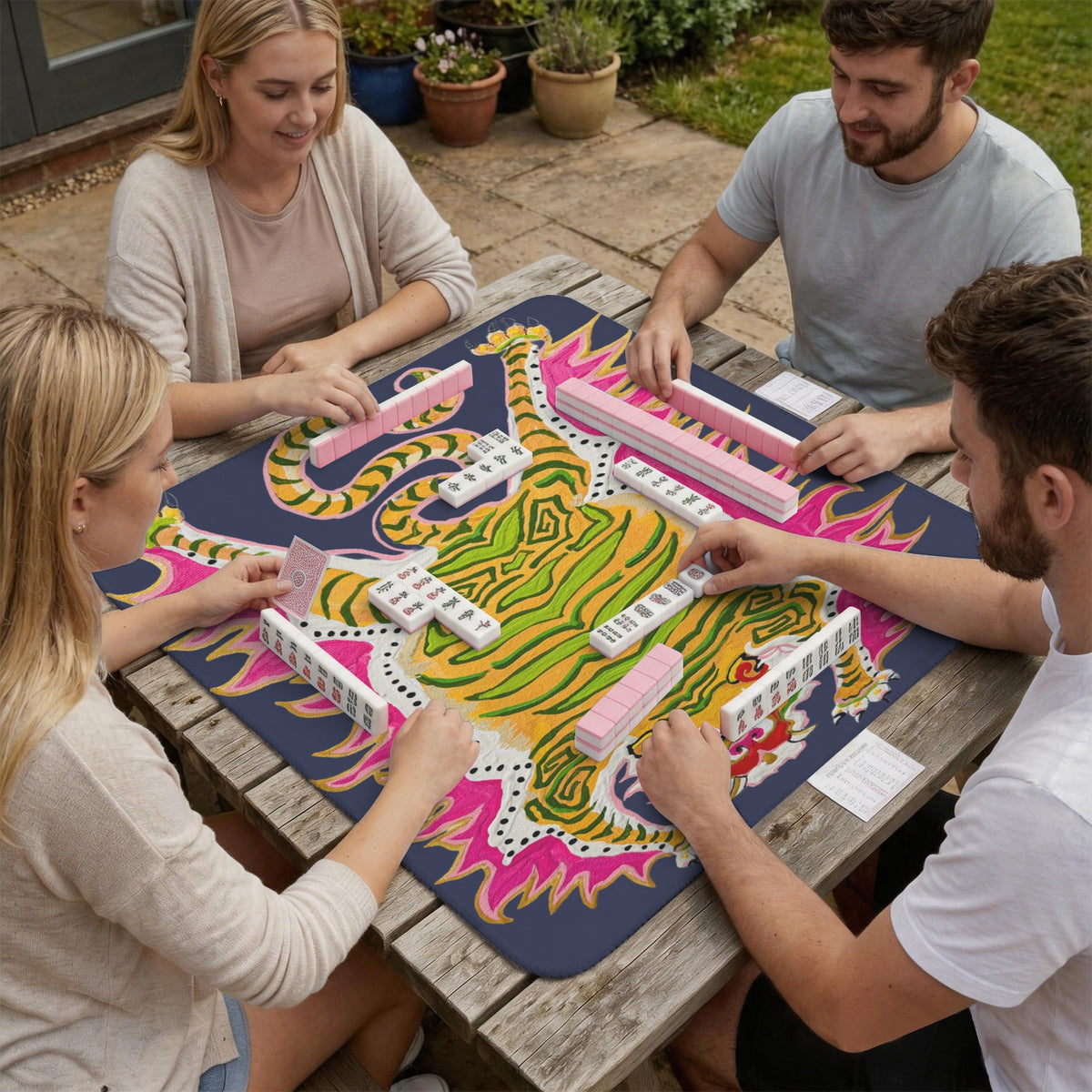 Mahjong Mat 33" x 33"
