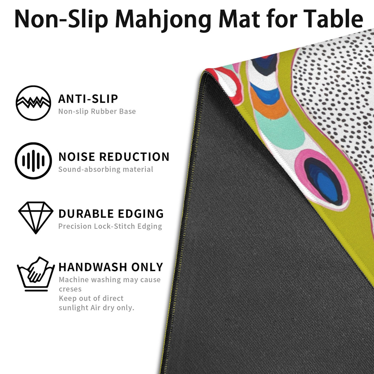 Mahjong Table Mat 33" x 33"