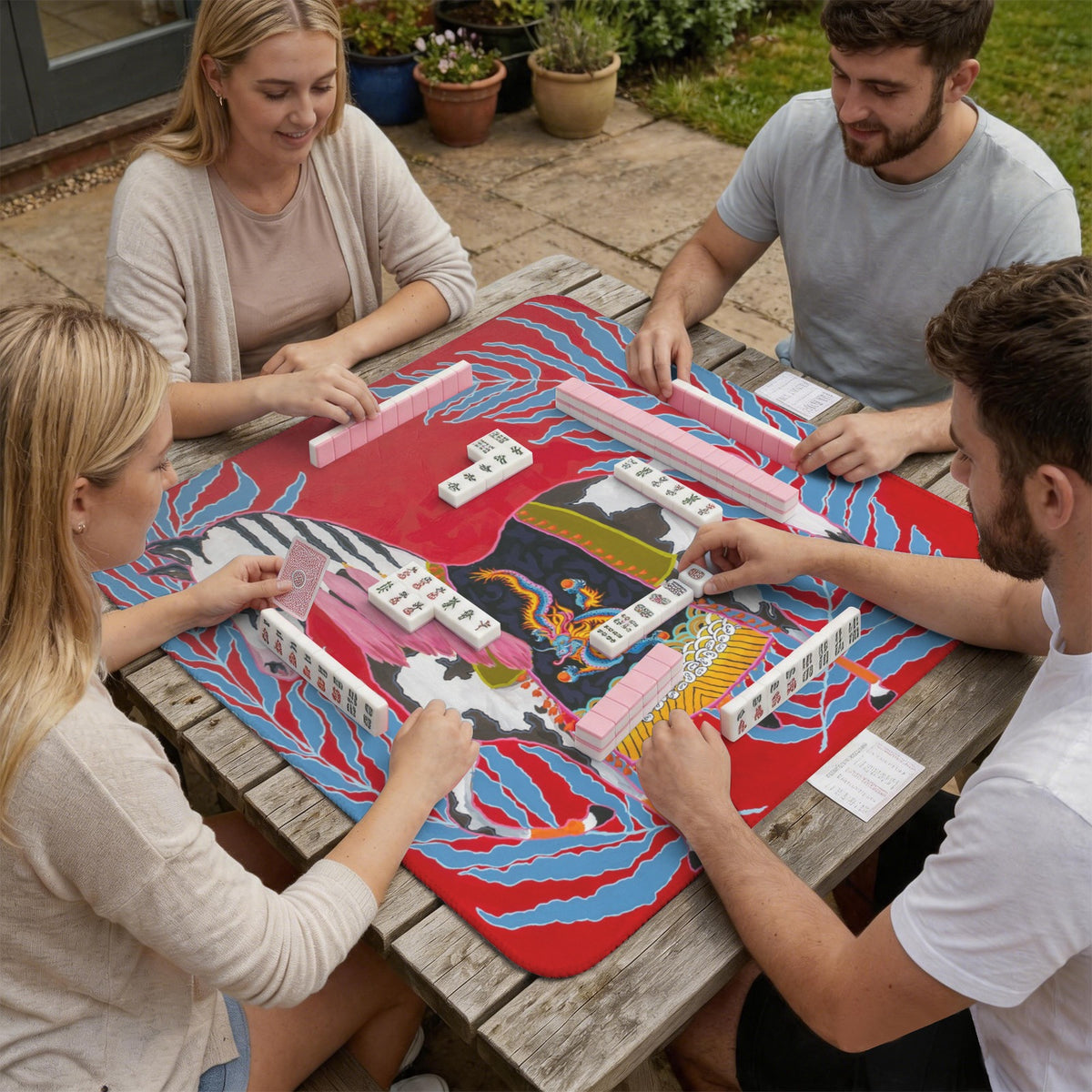 Mahjong Table Mat 33" x 33"