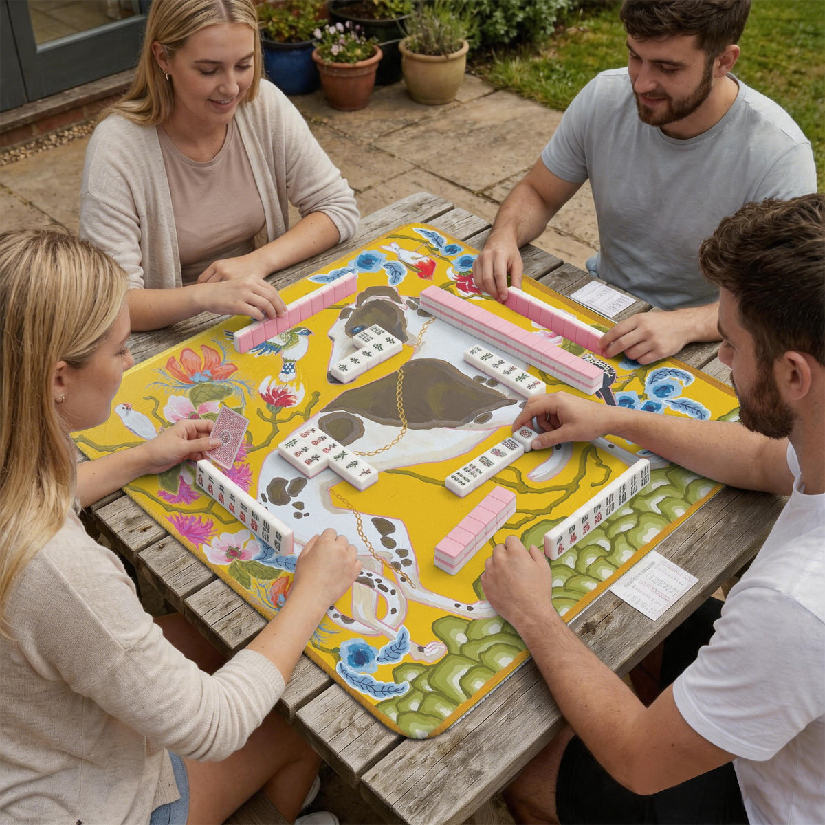 Mahjong Table Mat 33" x 33"